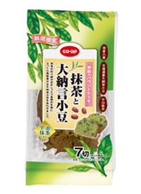 季節のパウンドケーキ 抹茶と大納言小豆
