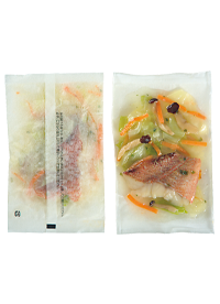 紙包み　骨取り赤魚と国産野菜の白だし蒸し